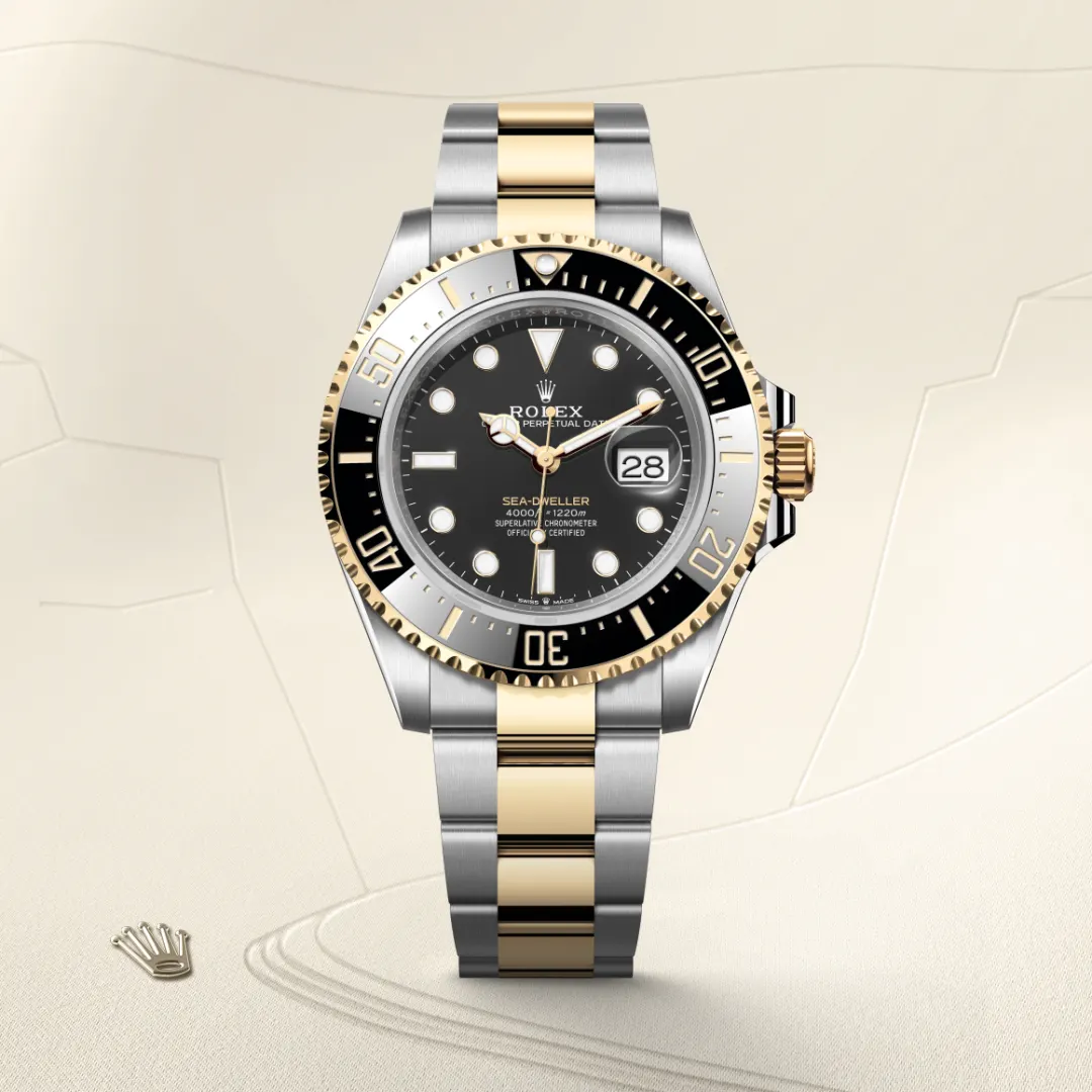 Rolex Sea-Dweller腕錶黃金鋼(蠔式鋼與黃金的組合)款,M126603-0001 - 慎昌鐘錶