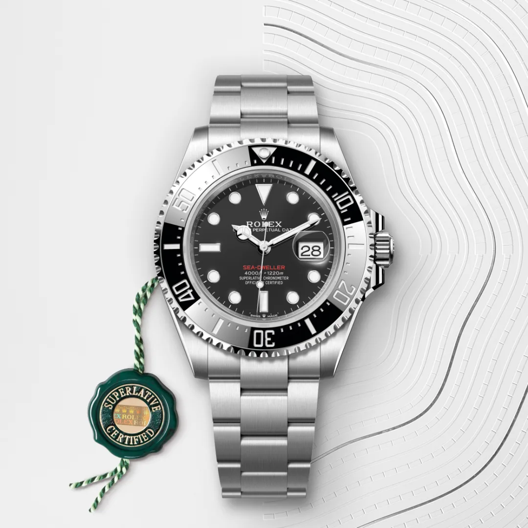 Rolex Sea-Dweller腕錶蠔式鋼款,M126600-0002 - 慎昌鐘錶
