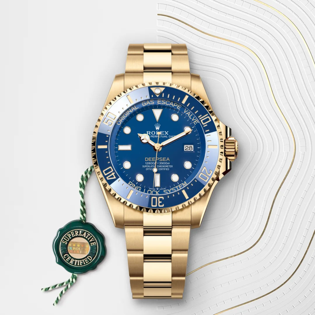 Rolex Rolex Deepsea腕錶18K黃金款,M136668LB-0001 - 慎昌鐘錶