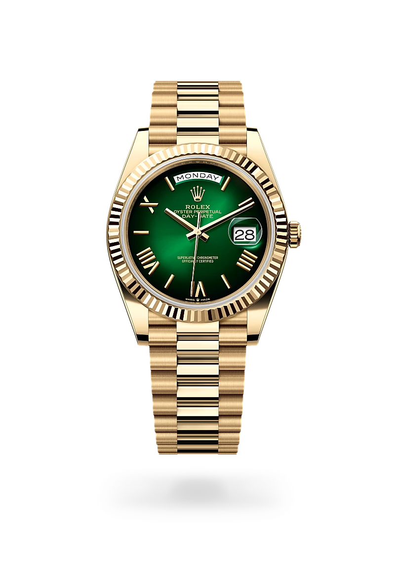 Rolex Day-Date 40 腕錶 蠔式，40毫米，黃金，M228238-0069 - 慎昌鐘錶